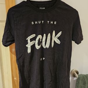 RARE fcuk French Connection CottonT-shirt XS from London